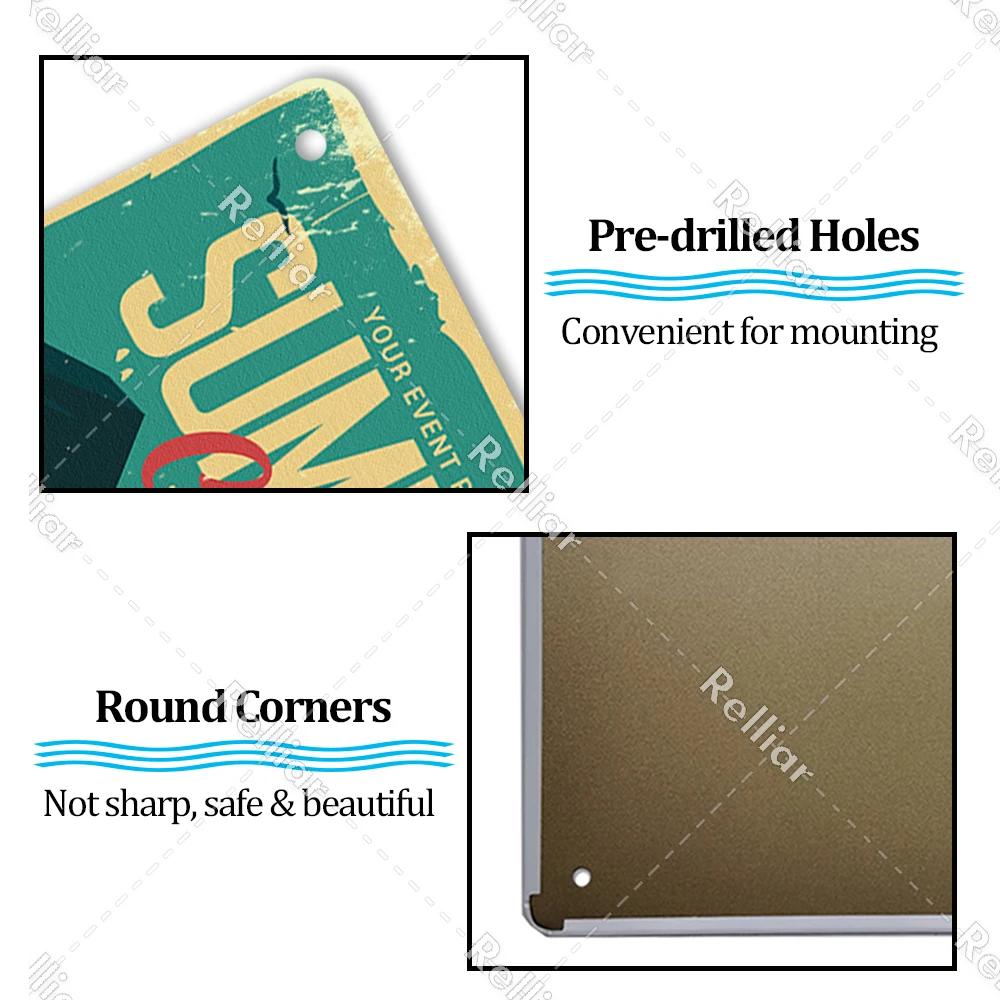 Retro Happy Camper Dekoracyjny Talerz Przygoda na Zewnątrz Metalowy Znak Blaszany Symbol Dzikiej Przyrody Ornament Plakat Dekoracja Domowego Baru Klubu Tablica