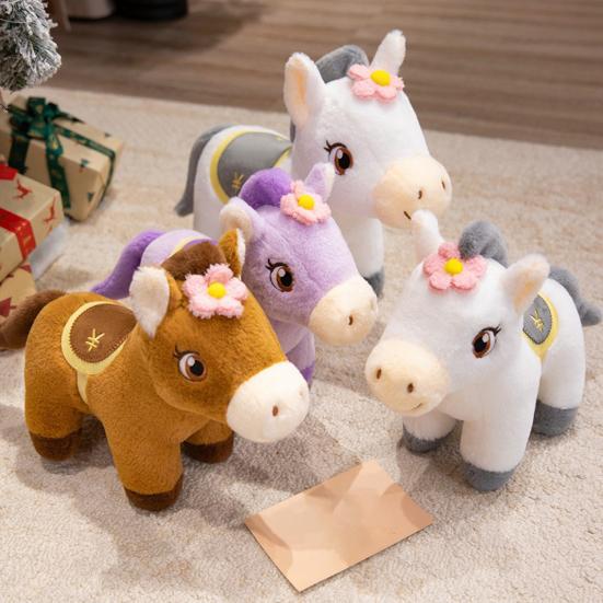 2026 Year of The Horse Plush Toy Doll Auspicious Meaning Desktop Ornament Good Luck