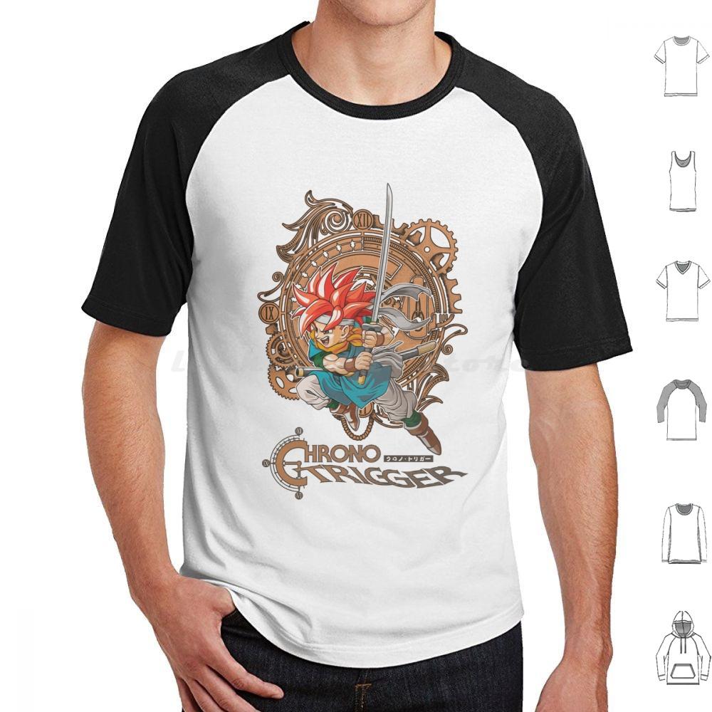 Chrono Trigger 02 Classic T Shirt 6xl Cotton Cool Tee Chrono Trigger Final Fantasy Super Square Enix Video Games Chrono Cross