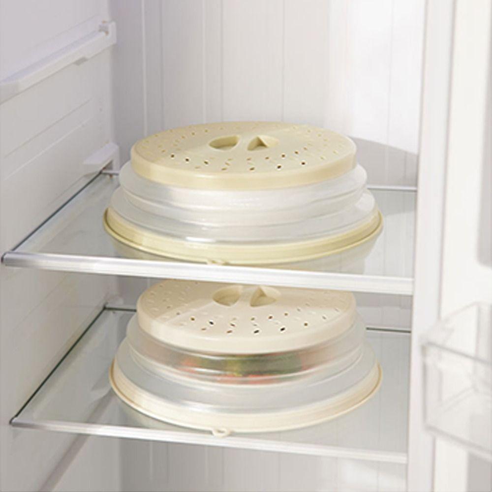 Oil-proof Microwave Splatter Cover Splash-proof Retain Fresh Food Splash Protection Lid Kitchen Gadget Heat Resistant
