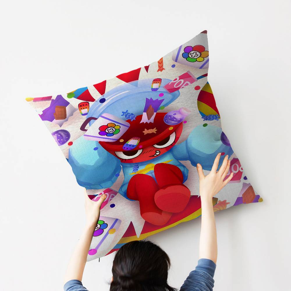 D-Dandys WorldS Cartoon Pillow Gifts Home Office Furnishings Bedroom Sofa Car Cushion Cover case 45x45cm