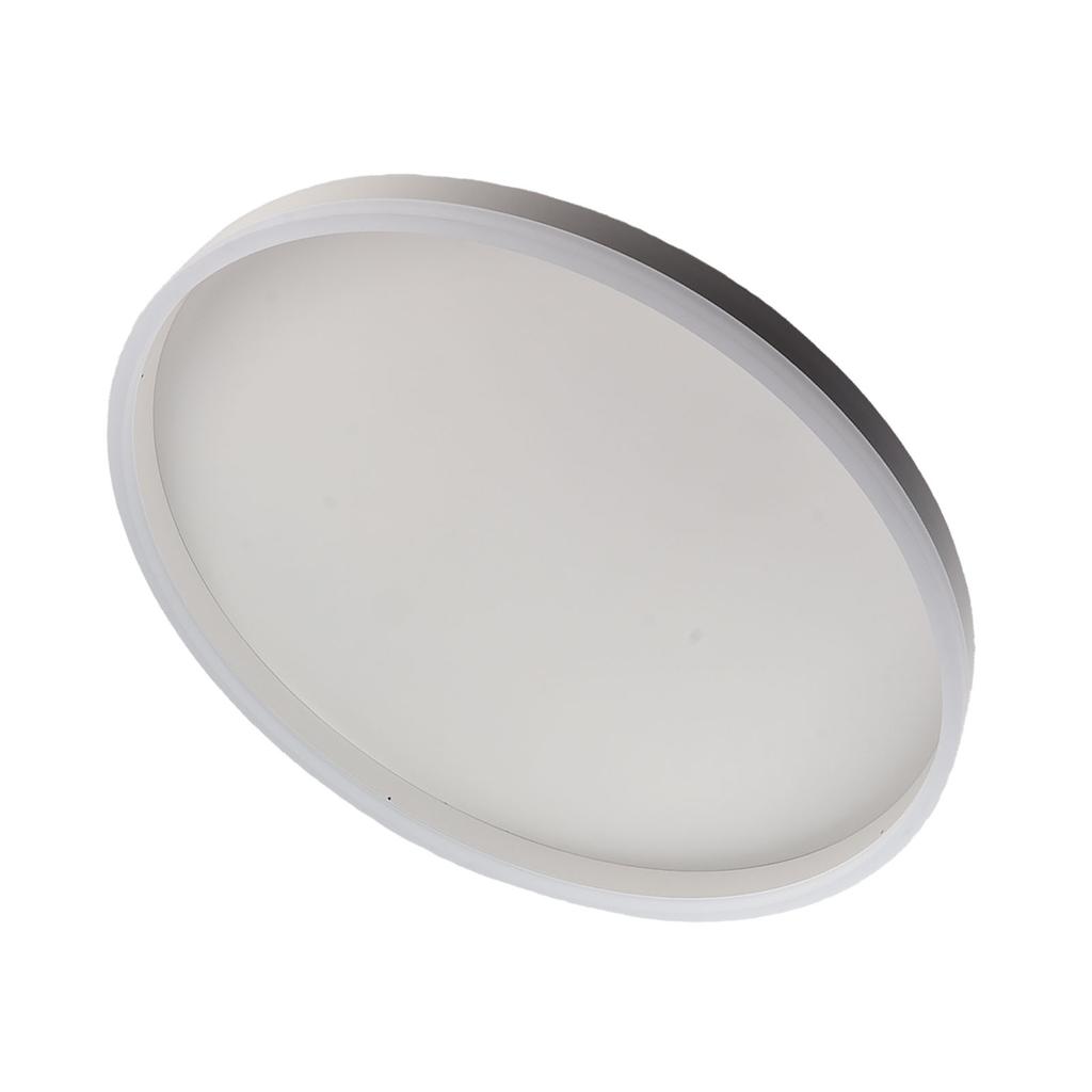 Modern Ceiling Light Dimmable Round LED Flush Mount Ceiling Lamp with Remote APP Control for Living Room Bedroom White