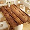 Schöne Holz Rechteckige Tischdecken Waschbar Hochzeitsfeier Küche Esszimmer Wohnzimmer Geburtstagsdekoration Tisch