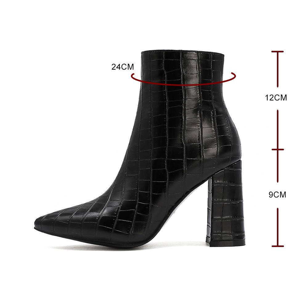 Fashion Pointed Toe Western Cowgirl Boots Chelsea Ankle Boots Shoes Women Cossacks Cowboy Botas Wedges Femal Shoes Botas Mujer 32 33 43