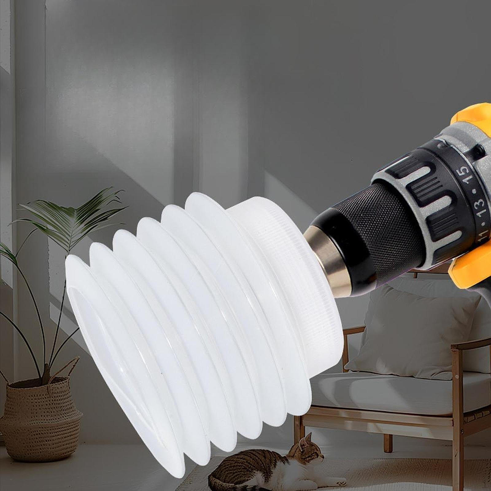 

Крышка для сбора пыли от дрели, противоударная чаша для резки потолка, пылезащитное отверстие для золы 85mm