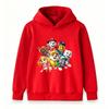 Kids Boys Girls Cartoon Printed Hoodie Cute Puppy Pattern Casual Pullover Sweatshirt For Children Daily Wear