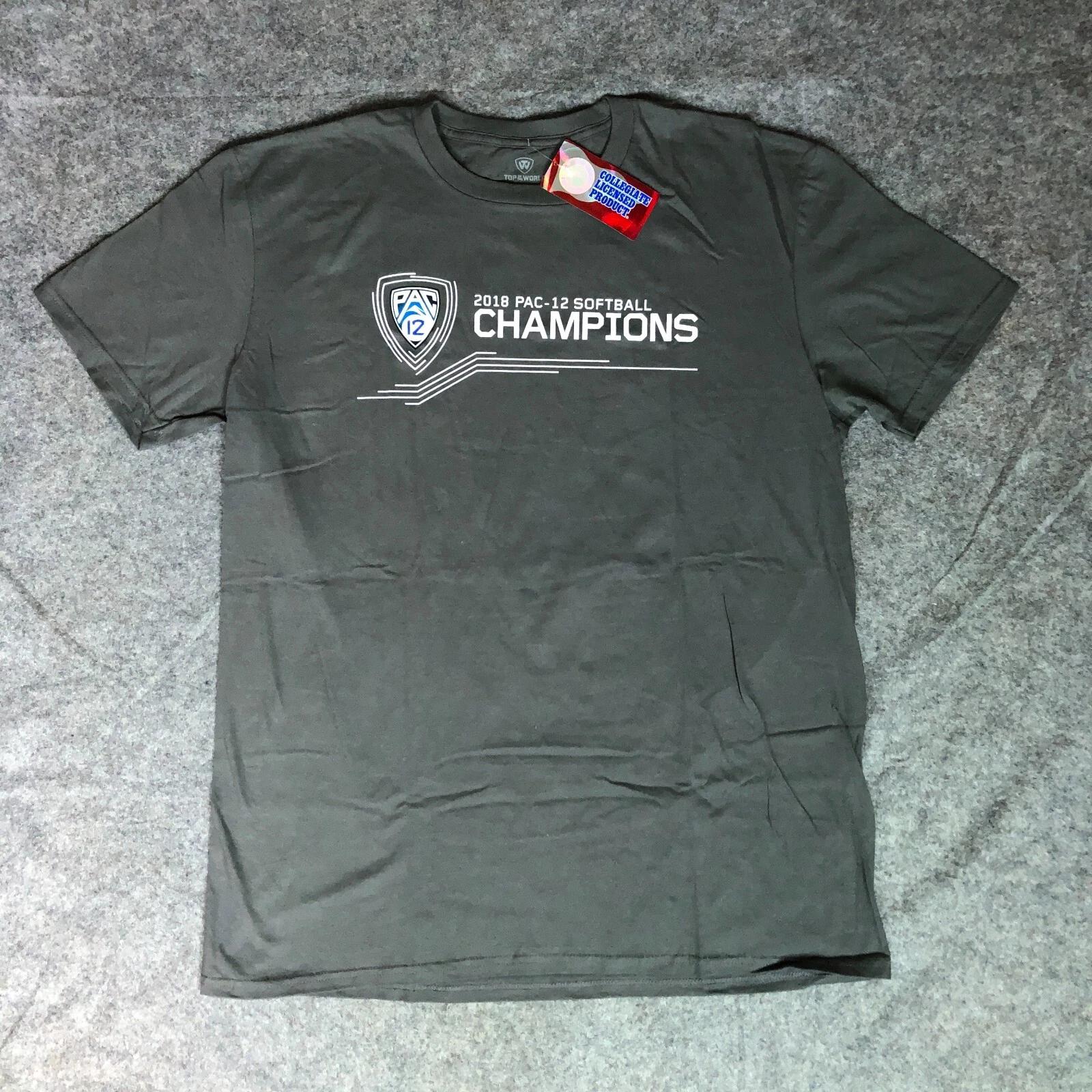 

Oregon Ducks Mens Shirt Extra Large Gray Short Sleeve Tee Pac 12 NCAA Softball G L