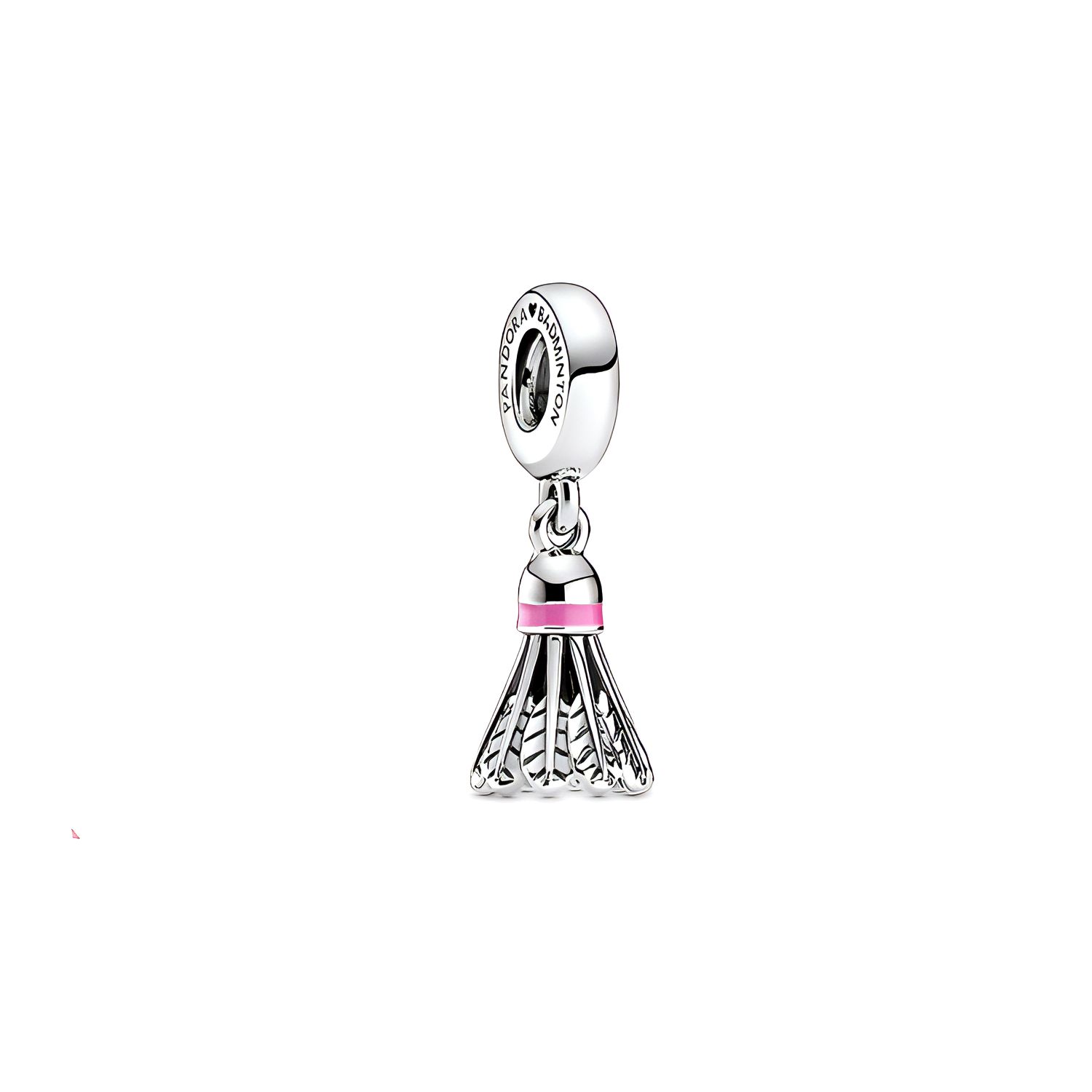 Pandora Moments Feather Charm Unisex Charm 799025C01 Pink