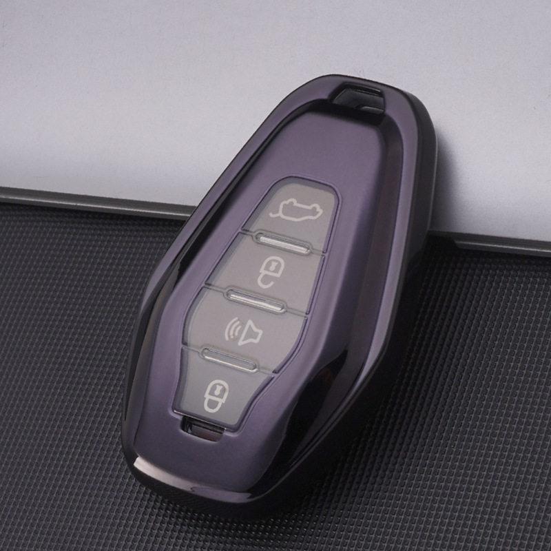 Car Key Cases for Chery Jetour X90 Plus & X70 Plus - Soft Rubber Material