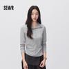 Semir Women's Winter Thermal Half-Zip Long Sleeve Base Layer Top