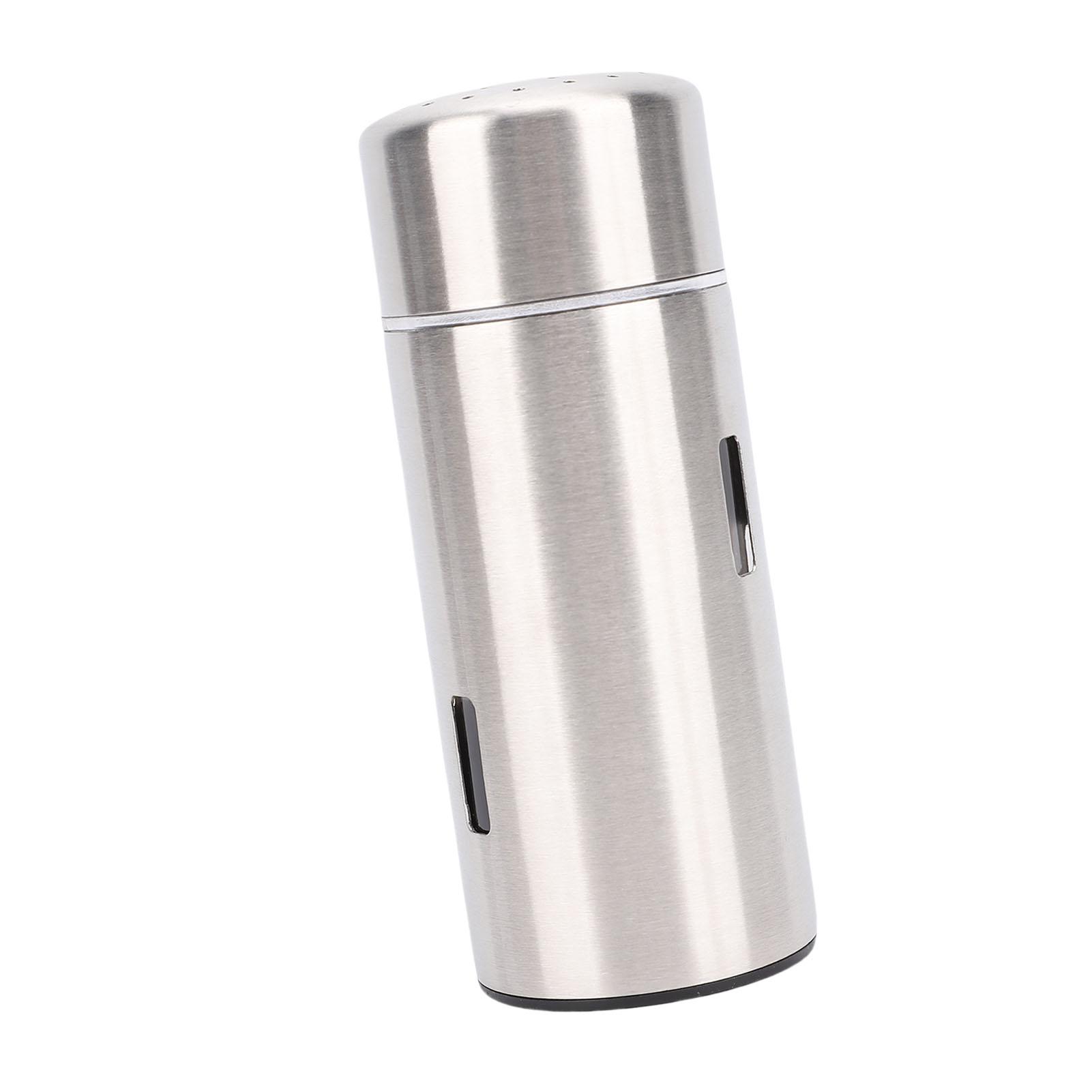 Kitchen Seasoning Can Multifunctional 304 Stainless Steel Seasoning Shak  Condiment Canist  with Lid for Salt Sugar