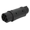 New Energy Vehicles Type 2 to Type 1 Charger Connector UL94‑V‑0 Flame Retardant 16A 32A 230V Universal