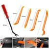 100Pcs Car Clip 6 Size Auto Interior Plastic Bumper Clips Rivets Fasteners Push Type Pin Retainer Trim Kit With Fastener Remover