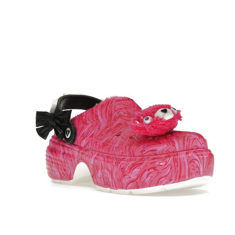 Fortnite x Crocs Stomp Lined Clog Cuddle Team Leader Unisex Sneakers Pink Multi 210497-9DD