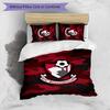 Set Lenzuola Stampato Calcio Bournemouth 3 Pezzi, Comodo Set Copripiumino per Camera da Letto Amico della Pelle