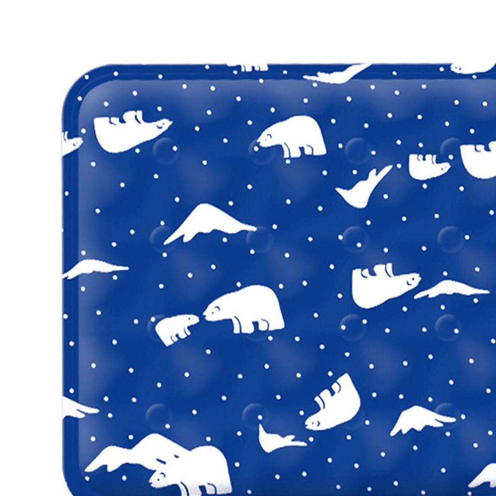 Pet Cooling Mat Waterproof Soft Scratch Resistant Safe Thickened Cat Dog Ice Pad Bed for Summer