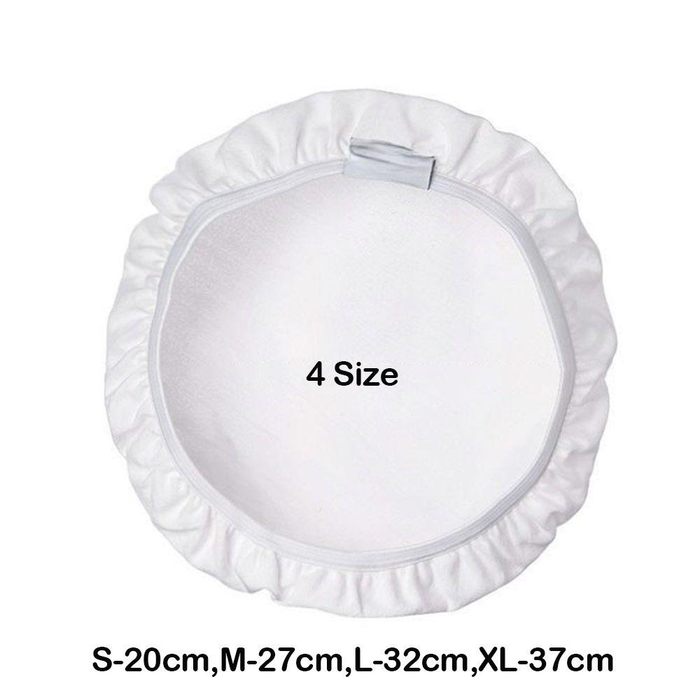 Breathable Food Cover Anti-fly Insect Foldable Mesh Cover Cotton 20/27/32/37cm Food Protection Lid for Food Barrels Sauce Jars