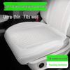 Universal Perforated Breathable Car Seat Cushion for Five-Seat Vehicles - Year-Round Ventilation
