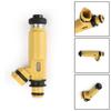 1×440Cc 4-Hole Yellow Fuel Injectors 195500-4450 For Mazda (04-08 Rx-8)