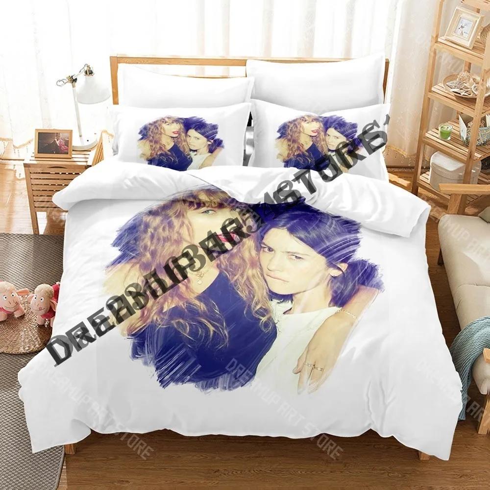 3D Print Gracie Abrams Bedding Set Single Twin Full Queen King Size Bed Set Adult Kid Bedroom Duvetcover Sets Bed Sheet