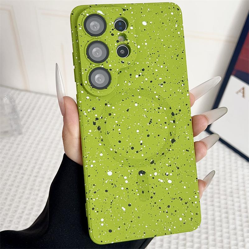 Compatible Samsung S26 Ultra Magnetic Phone Case for S25 & S24, Z Flip7, A17, A16 Silicone Cross-Border Design.