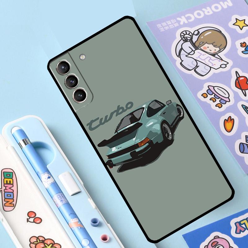 Sports Car JDM  Drift Case For Samsung Galaxy S23 S22 Ultra S21 Plus S8 S9 S10 Note 10 20 Ultra S20 FE S21 FE Cover