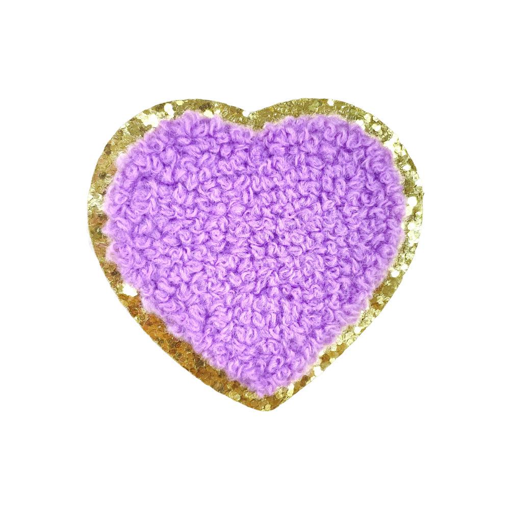 Colorful DIY Chenille Stickers: Stars, Hearts, Rainbow, Lightning & Flowers