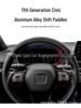 Aluminum Paddle Shifter for 11th Gen Civic Steering Wheel