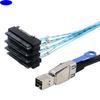 Mini SAS HD SFF-8644 To SFF-8482 Combo SATA Data Cable for Hard Drives