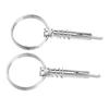 2 Pcs Quick Release Pin Stainless Steel Marine Hardware Boat Bimini Top Pin for Shipbuilding