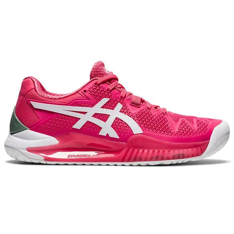 Asics Womens Gel Resolution 8 'Pink Cameo' (women's sizes) Pink Cameo / White Running Shoes 1042A072 702