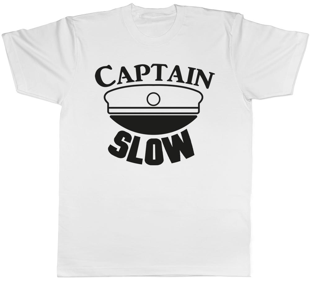 Captain Slow Funny Unisexs Unisexs Ladies Unisex TShirt