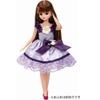 Vestido da Licca-chan LW-03 Flor de Fita Uva (Boneca Licca-chan Meninas de Vestir Takara Tomy)