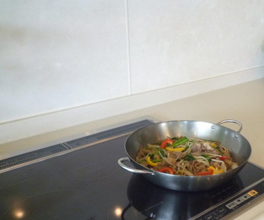 Fujita Metal Iron Pot 26cm Fabricado no Japão Sweet Craftsmanship 064406 Duas mãos