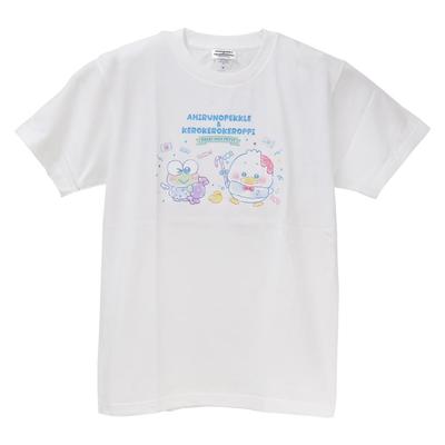 Pato Pekkle & Kerokerokeroppi x DollyMix Petit Pato Pekkle & Kerokerokeroppi x DollyMix Petit Camiseta Branca Média