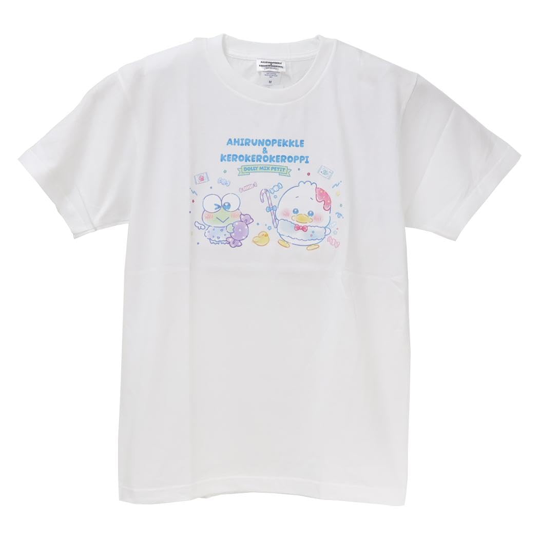 

Pekkle the Duck & Kerokerokeroppi x DollyMix Petit Pekkle the Duck & Kerokerokeroppi x DollyMix Petit T-shirt White Medium