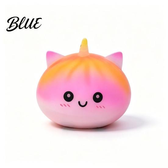 Slow Rebound Squeezing Balls Giant Dumpling Stress Relief Toy Rising Hand Squeeze Ball Toy Soft Desk Fidget Sensory Tool for Office Home Relaxation