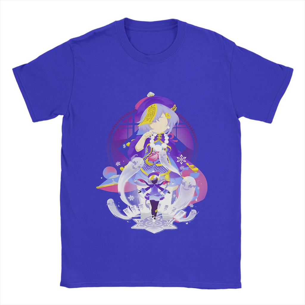 Genshin Impacts T Shirt Beach Harajuku TShirts Unisex Cotton ONeck Plus Size 5XL Tees ShortSleeve Aesthetic Tops