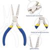 Round Nose Pliers Jewelry Tool Pliers Jewelry Equipments Long Carbon Steel Material Hand Tools for Beading Jewelry