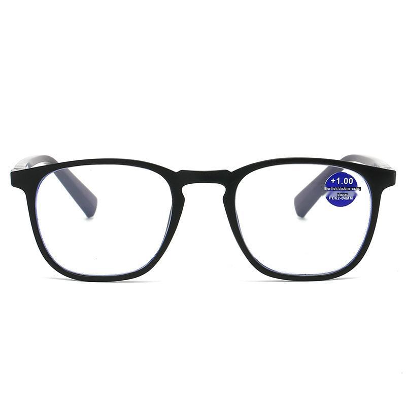 High-End TR90 Anti-Blue Light Glasses: Fashionable, Durable, HD Vision for Middle-Aged and Elderly Men and Women, Customizable for Myopia.