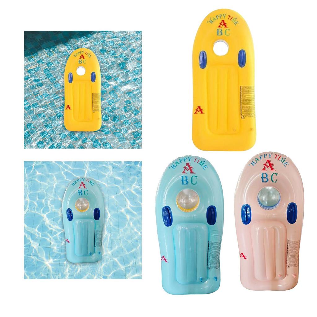 PVC Kids Inflatable Surfboard Summer Water Play Raft for Entertainment