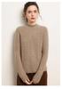 Women's Elegant Cashmere Sweater - Hollow Air Design, Loose Fit, Slimming, High-End Feel