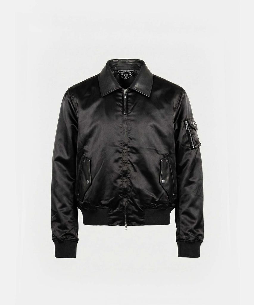 BADBLOOD Nylon A2 Bomber Jacket - Black