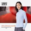 BENLAI Women's Thermal Anti-Static Slim-Fit Turtleneck T-Shirt