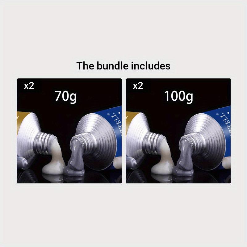 Magic Repair Glue, AB Metal Silné lepení železa Tepelná odolnost Studený svar Lepidlo na opravu kovů Lepidlo na odlévání