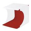 Photo Light Box Foldable USB Powered Portable Mini Photography LED Light Tent with 6 Background for Jewelry Watch White