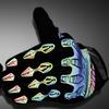 Cycling Gloves Touchscreen Reflective Full Finger for Road Mountain Bike Running Motorcycle Sports Breathable Anti-Slip Durable