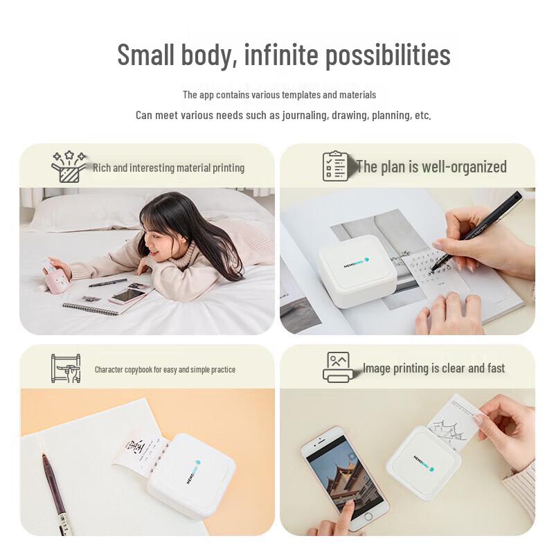 MEMOBIRD GO Pro Portable Thermal Printer CN Plug (adapter Included)