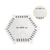 High-Precision Stainless Steel Hexagon Wet Film Comb Paint Wet Film Thickness Gauge Comb