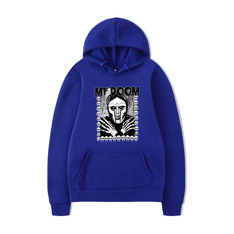 Autumn Winter MF DOOM Hoodies Men Fashion Long Sleeve Sweatshirts Women Harajuku Oversize Streetwear Pullovers Sudaderas